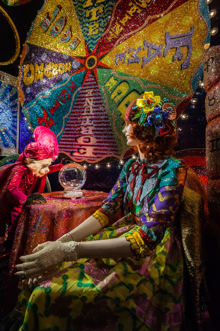 Behold! The Monkey Fortune Teller Sees All Battered LuggageBattered