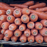 Carrots in Little India Street Market in Singapore