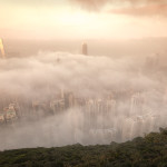 Hong Kong at Sunset