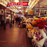 Inside Pike Place Market, Seattle, Washington