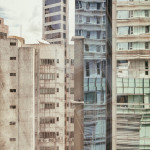 Jumbled Buildings in Hong Kong