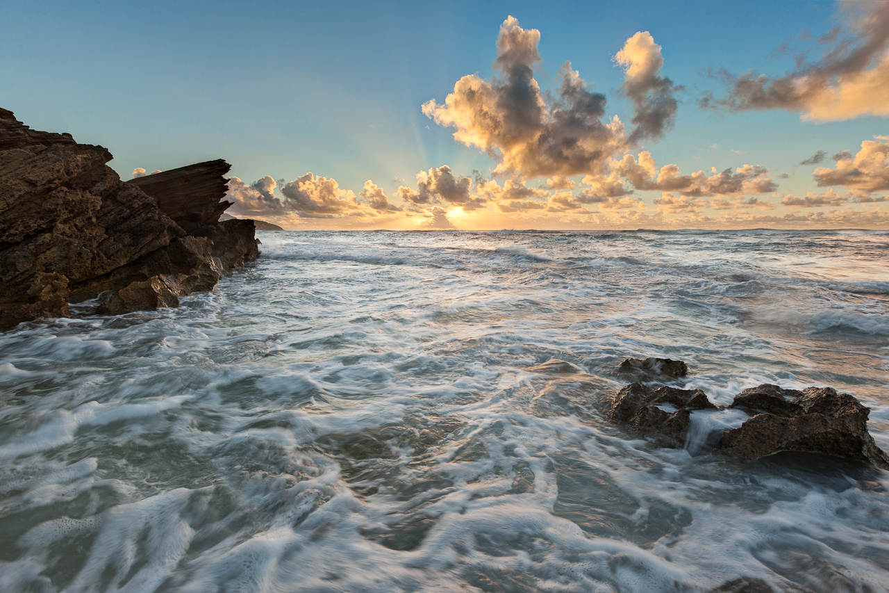 Kauai Sunrise Battered LuggageBattered Luggage