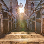 Morning on the Rialto Bridge