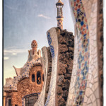 Park Guell at the Entrance