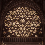 Rose Window of Sainte Chapelle, Paris, France
