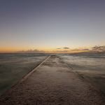 Waikiki Beach Pier Sunset